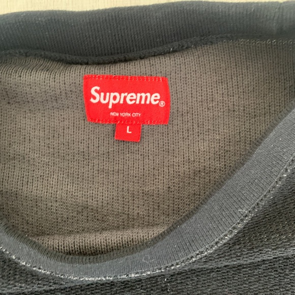 Supreme knit logo crewneck - Picture 2 of 2
